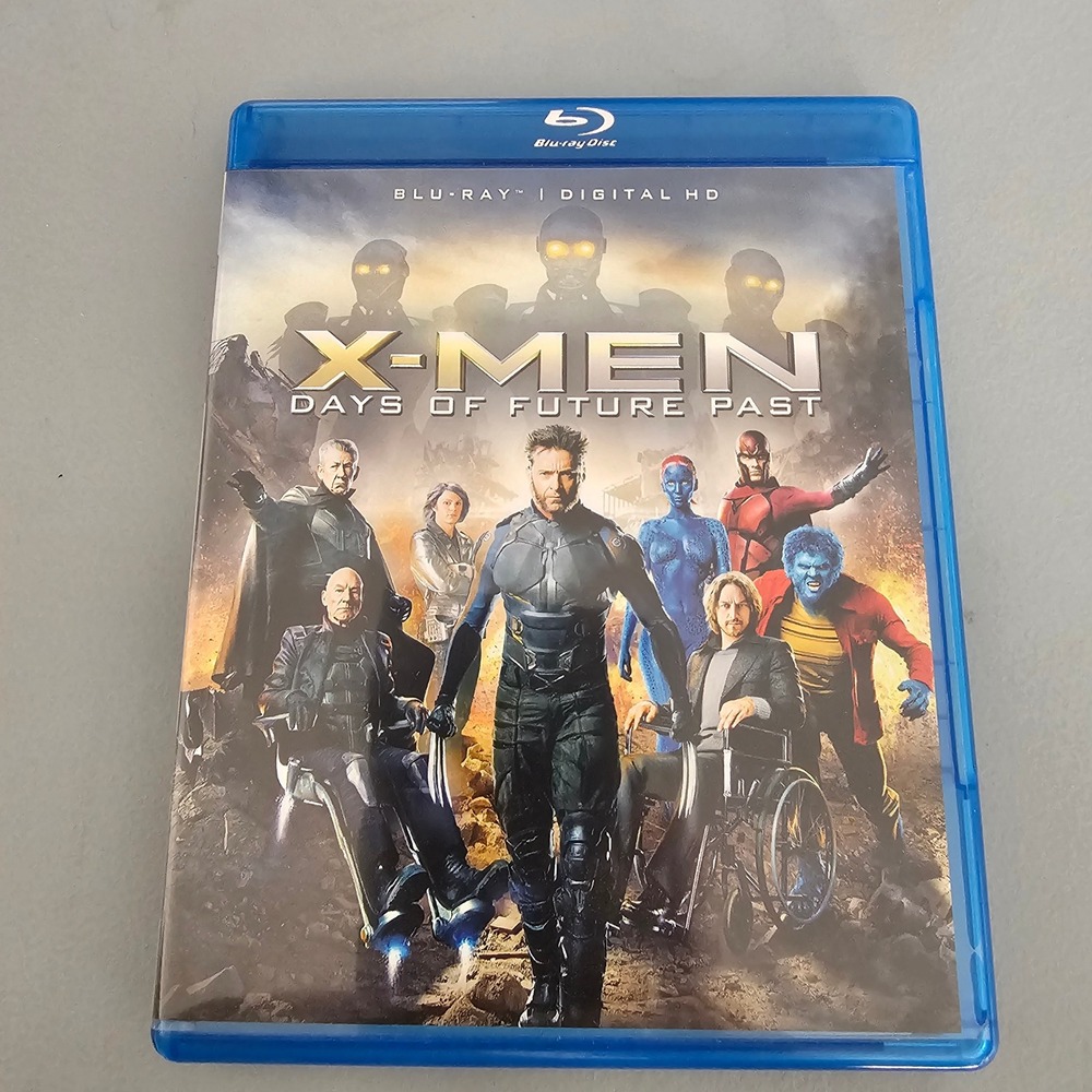 X-Men Days of Future Past Blu-ray Movie Marvel Hugh Jackman Jennifer Lawrence